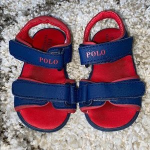 Polo by Ralph Lauren Boys Velcro Sandals!